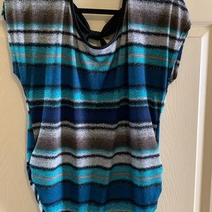 Robins Nest maternity cap sleeve blouse